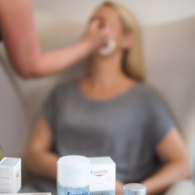 Partner projektu značka Eucerin dodala na natáčení její skvělé produkty.

