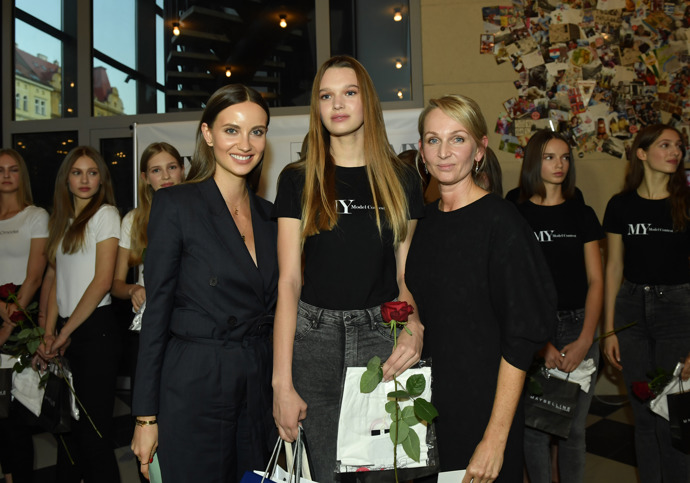 Ester Berdych Satorová, Nicol Kosinova a Lenka Horová Jochová z My Model Agency
