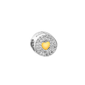 Stříbný přívěsek beads se zirkony - srdce, Apart, 989 Kč
