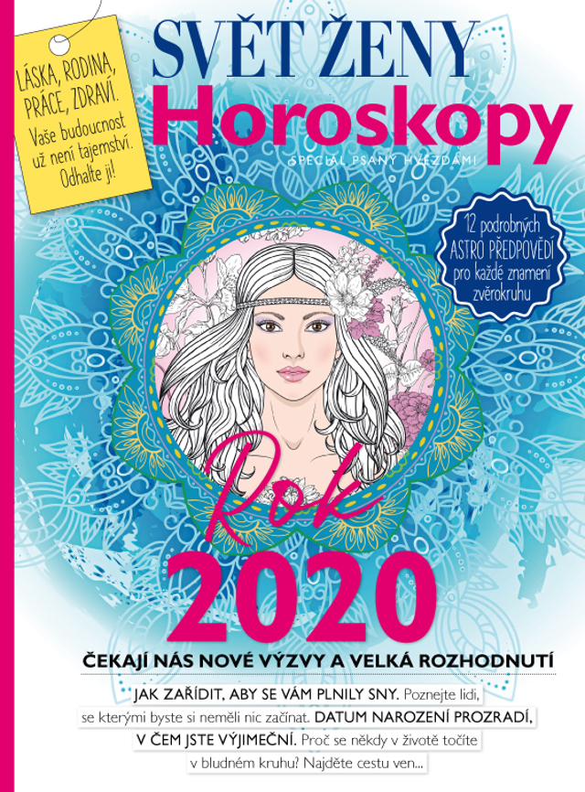 Čeká nás přelomový rok! Vychází speciál Horoskopy 2020!