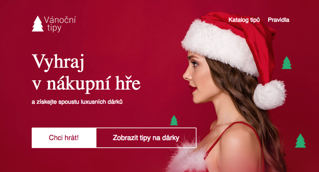 Vyhrajte dárky v naší vánoční online hře