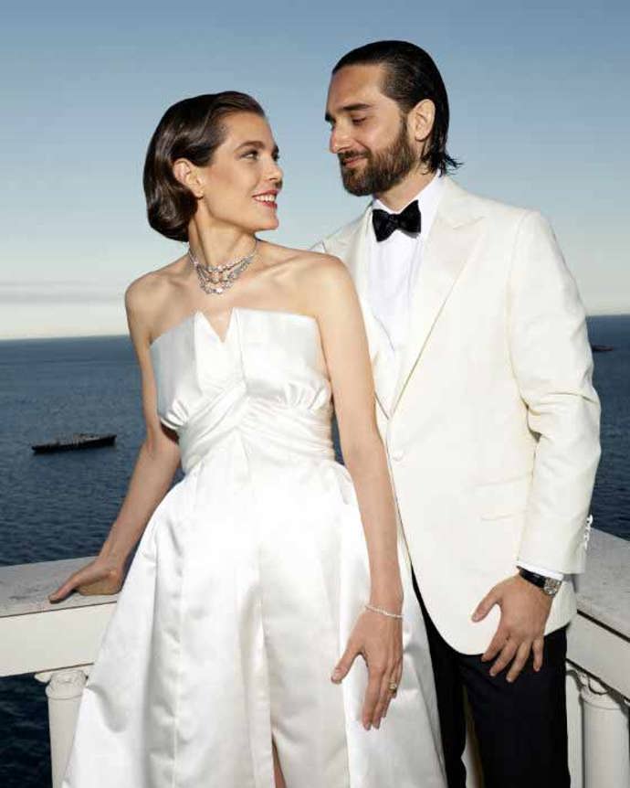  Vnučka Grace Kelly Charlotte Casiraghi a Dimitri Rassam
