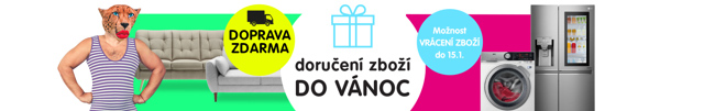 Doručení zboží do Vánoc
Doručení zboží do Vánoc
