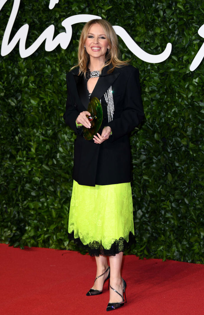 Kylie Minogue v kompletu Christopher Kane
Kylie Minogue v kompletu Christopher Kane