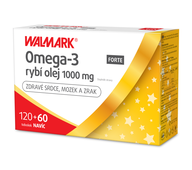 Vánoční balení Omega-3 rybí olej 1000mg Forte od Walmarku je bohatým zdrojem nenasycených mastných kyselin omega-3 EPA a DHA, které jsou důležité pro srdce, mozek i zrak. Vysoce čištěný olej pochází z ryb žijících v ekologicky čistých oblastech kolem Peru. Tobolky jsou obohaceny o přírodní vitamin E ve formě d-alfa tokoferolu pro zabránění oxidace a zachování čerstvosti oleje. Navíc jsou bez nepříjemné pachutě rybiny.
