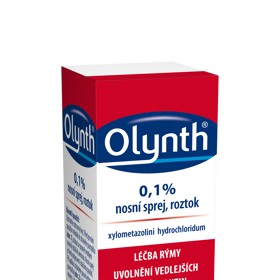Olynth® 1 mg/ml
UVOLŇUJE UCPANÝ NOS
