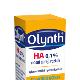 Olynth® HA 1 mg/ml
ZVLHČUJE NOSNÍ SLIZNICI
