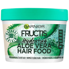Hydratační a vyživující maska Aloe Vera (Garnier, 179, 90 Kč).
