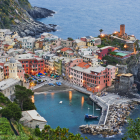 1. Cinque Terre, Itálie
