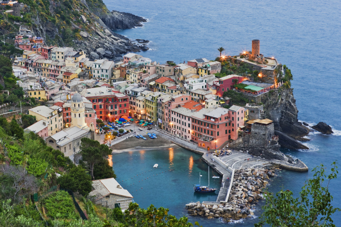 1. Cinque Terre, Itálie
1. Cinque Terre, Itálie