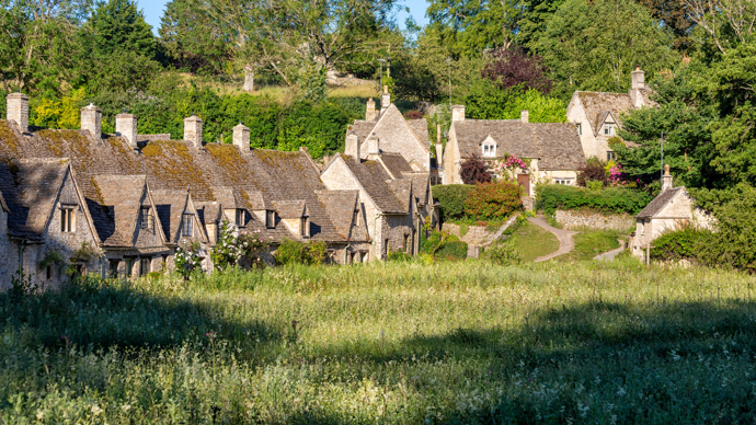 14. Bibury, Anglie
14. Bibury, Anglie