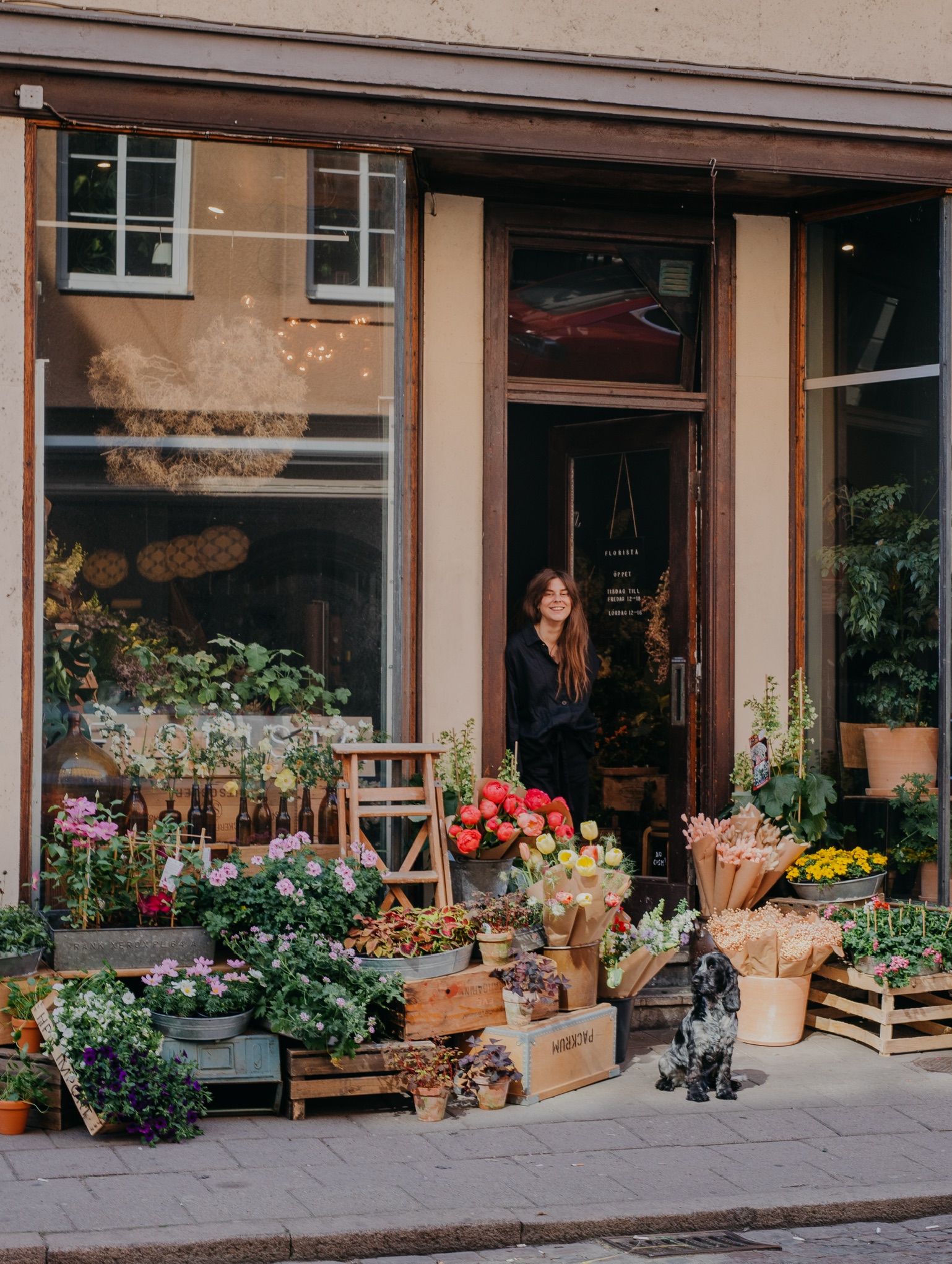 Sophie má své studio ve švédském městě Malmö. 
