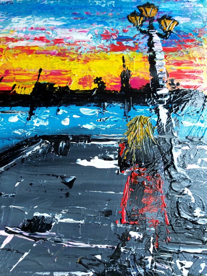 Odloučení, akryl na plátně 50x70 cm, 5013 Kč
Odloučení, akryl na plátně 50x70 cm, 5013 Kč