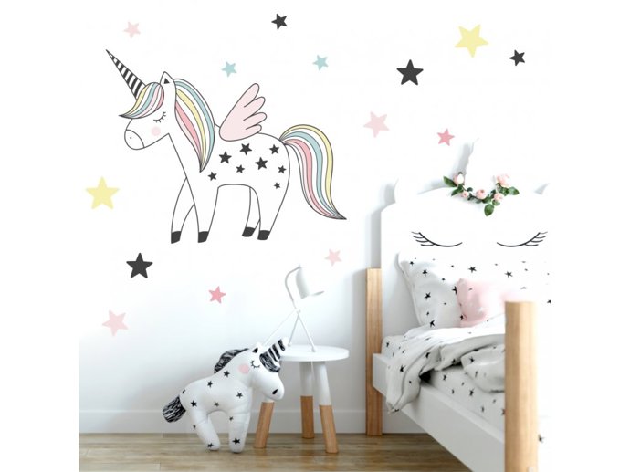 Jednorožec s hvězdami. 749 Kč, elisdesign.cz
