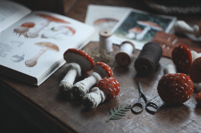 Inspiraci hledá v lese, u svých dětí a v lidové tradici.
Inspiraci hledá v lese, u svých dětí a v lidové tradici.