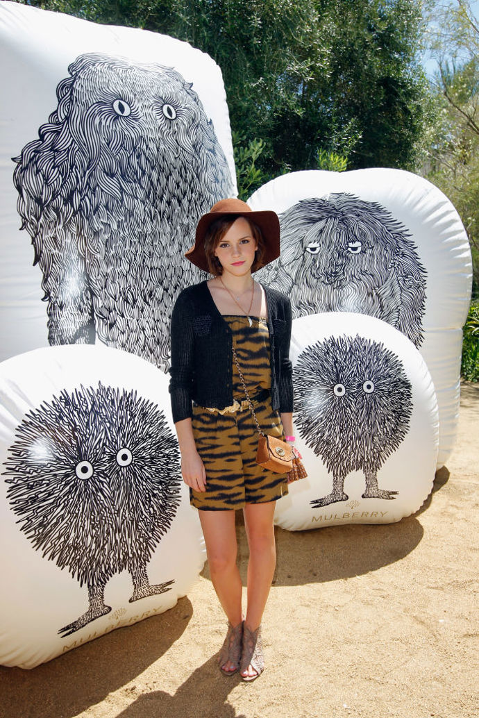 2012
Emma na Mulberry party na festivalu Coachella
2012
Emma na Mulberry party na festivalu Coachella