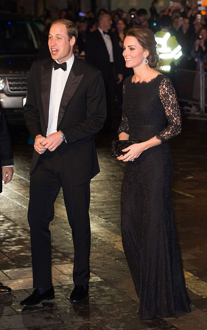 Na představení Royal Variety Performance v Londýně v roce 2014
