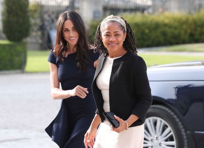 Doria Radlan s dcerou Meghan, vévodkyní ze Sussexu. Otcem Meghan je kameraman Thomas Markle, za kterého byla Doria vdaná v letech 1979 - 1987.
