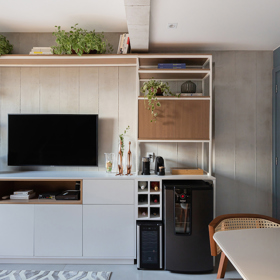 Původní mezonet rozšířili tak, aby na 44 m² vznikl plnohodnotný byt 