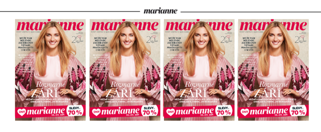 Obálka zářijová Marianne