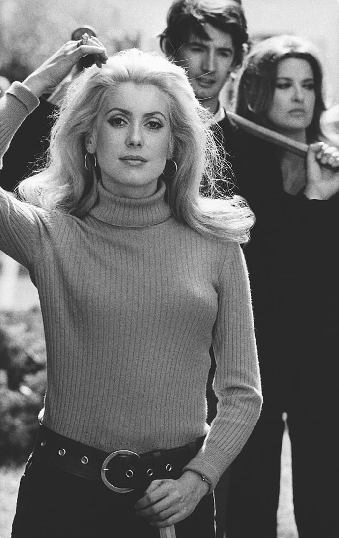 herečka Catherine Deneuve
