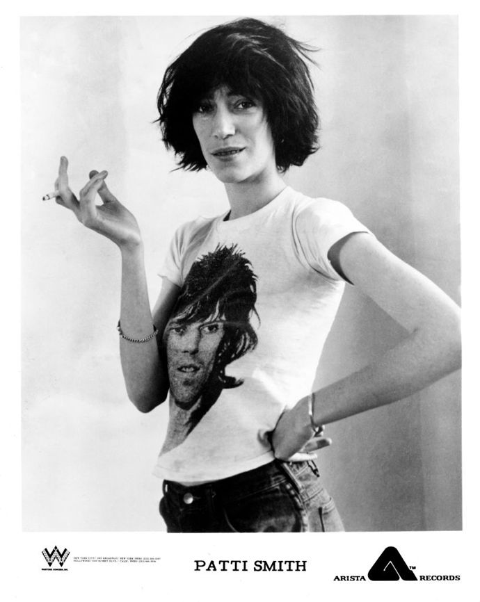 zpěvačka Patti Smith
