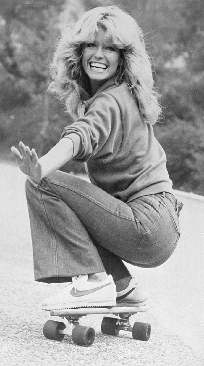 herečka Farrah Fawcett
