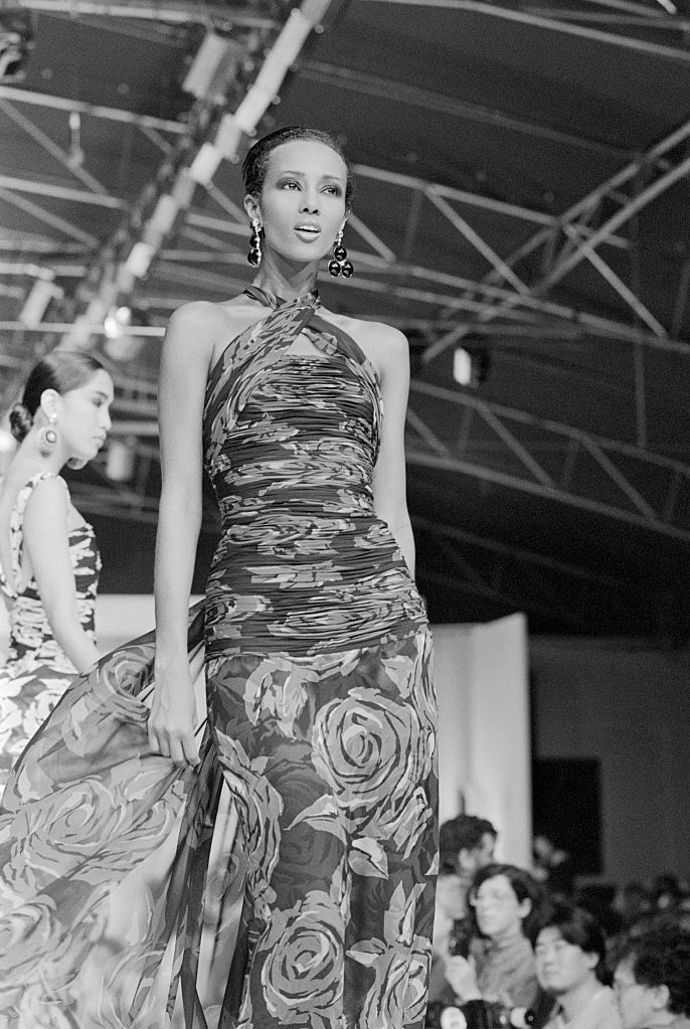 modelka Iman
