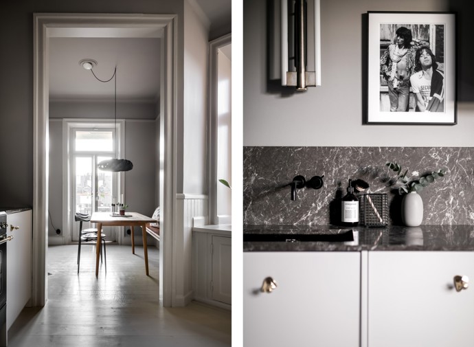 Ctí skandinávskou tradici a přidává moderní designové detaily