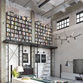 Průmyslový loft v Budapešti