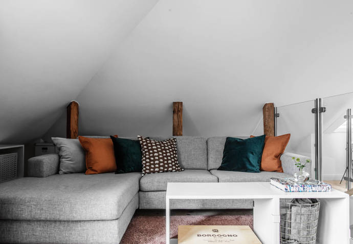 Byt s luxusním podkrovím Byt s luxusním podkrovím