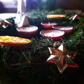 DIY adventní věnec