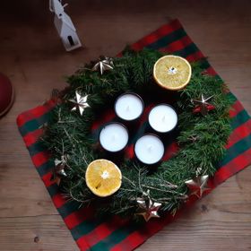 DIY adventní věnec