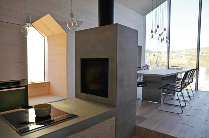 Norská moderní dřevostavba Norská moderní dřevostavba