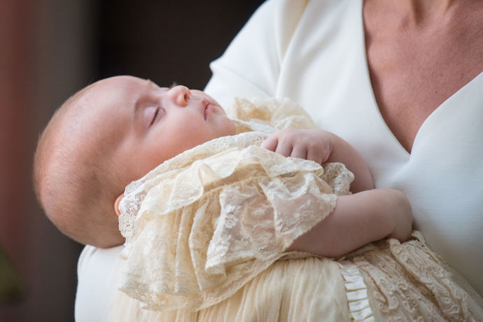 Křtiny prince Louise.
