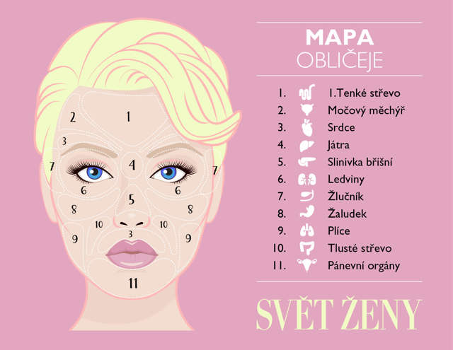 Mapa obličeje