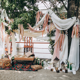 Boho svatba