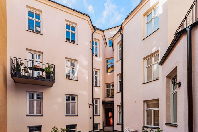 Stockholmský dvoupokojový byt