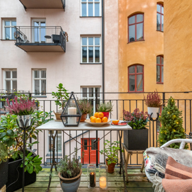 Stockholmský dvoupokojový byt