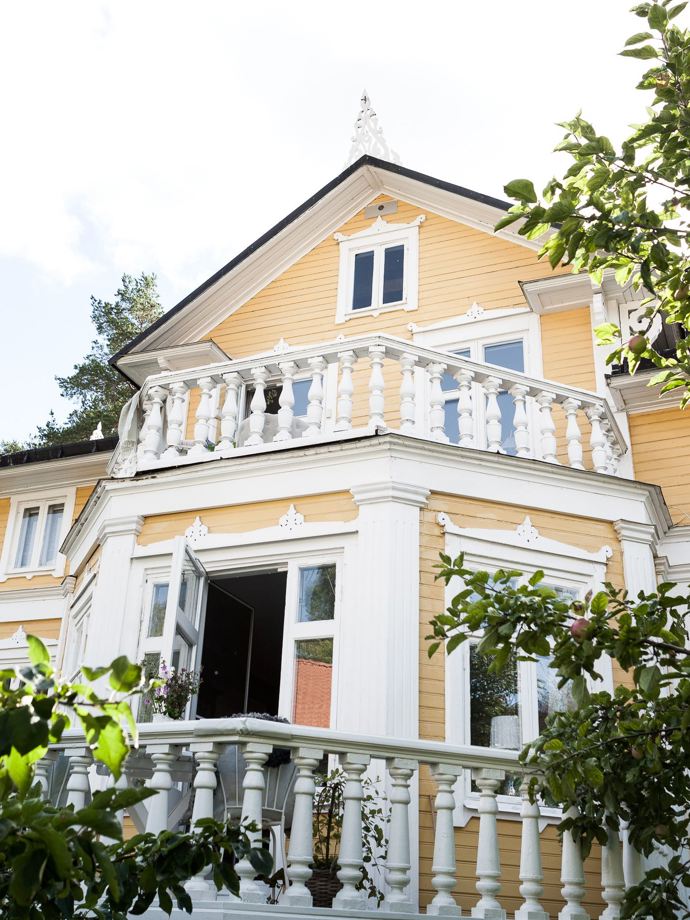 Romantický venkovský styl v domě postaveném na konci 19. století