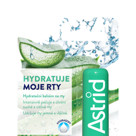 Tento hydratační balzám na rty od značky Astrid intenzivně pečuje a chrání rty. Navíc v kombinaci s blahodárnými účinky aloe vera zanechá vaše rty krásně jemné a vláčné. V kabelce je takový balzám nezbytnost!
