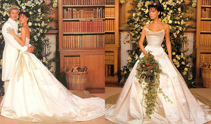 90. léta – Victorie Beckham a David Beckham
90. léta – Victorie Beckham a David Beckham