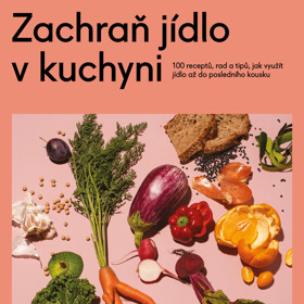 Obsáhlá kniha Zachraň jídlo vám přinese mnoho rad a tipů, jak využít jídlo až do posledního kousku. Navíc v knize objevíte 100 receptů, které pracují se zbytky. 

