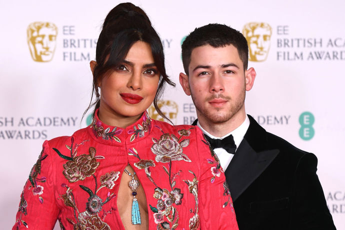 Priyanka Chopra and Nick Jonas
