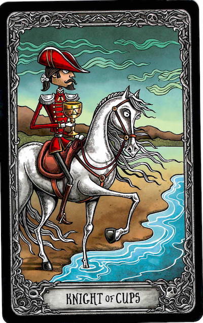 Tarot rytíř pohárů
