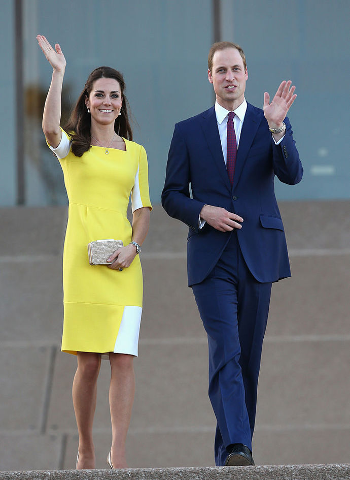 Kate a William na návštěvě Sydney v roce 2014.
