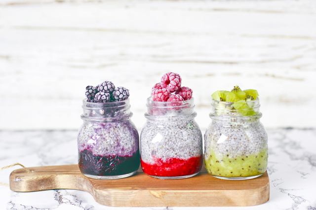 Snídaně chia puding Snídaně chia puding