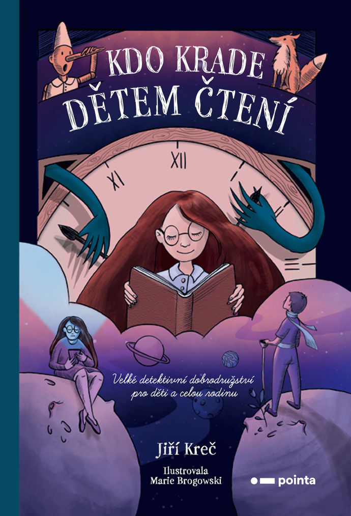 Kdo krade dětem čtení je detektivní příběh, který nejen vašim dětem možná navždy změní život. Vypátrejte spolu s Terezkou pachatele, který krade dětem čtení. Cena 349 Kč.
