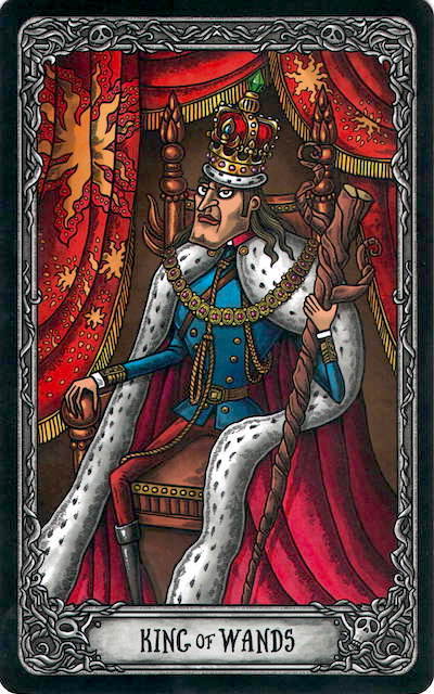 Tarot Král holí