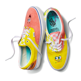 Boty s motivem SpongeBoba od značky Vans. 
